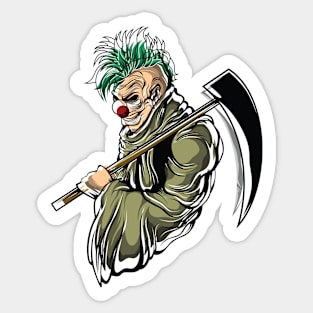 Deadly clown Sticker